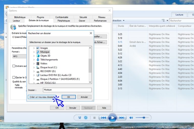 Convertir un CD Audio en MP3 avec Windows Tutoriel détaillé