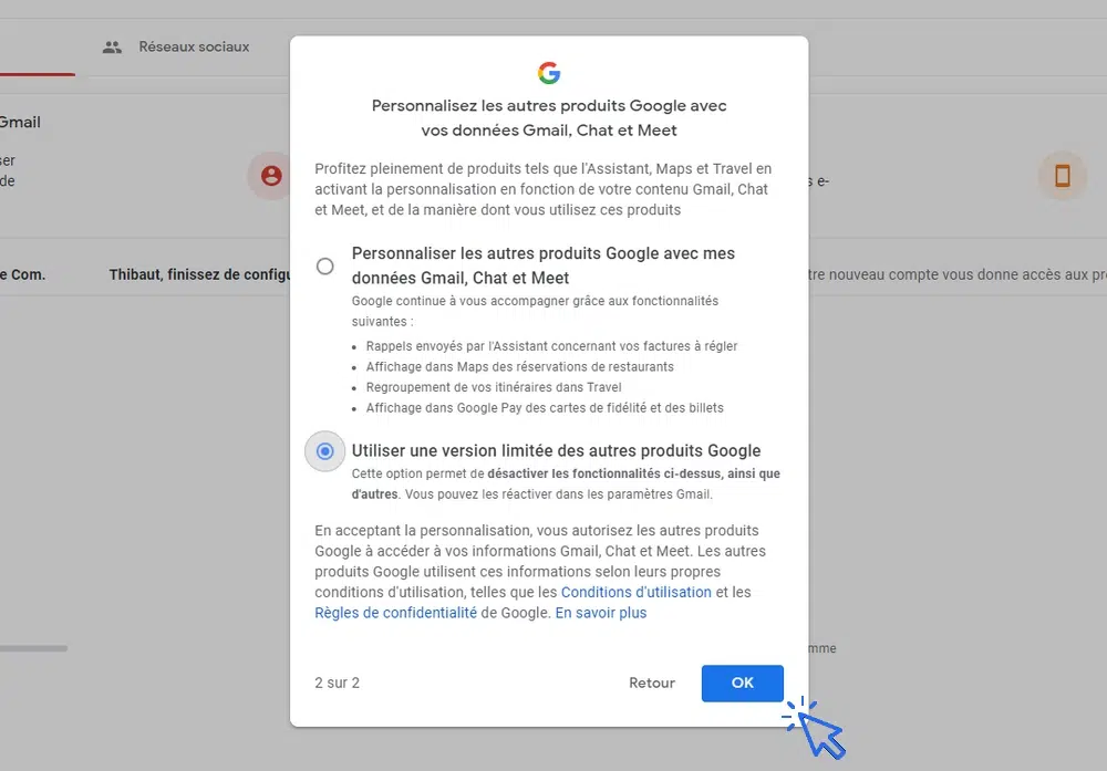 Internet - Envoyer un email avec google Chrome