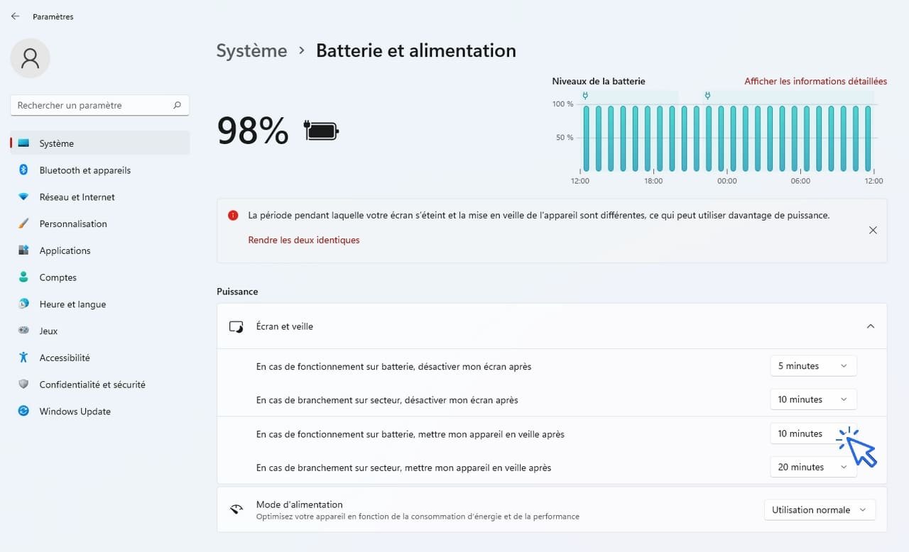 cours-windows-11-configurer-la-mise-en-veille-du-pc-2 Windows - Configurer la mise en veille de son PC