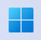 icône menu démarre de Windows 11