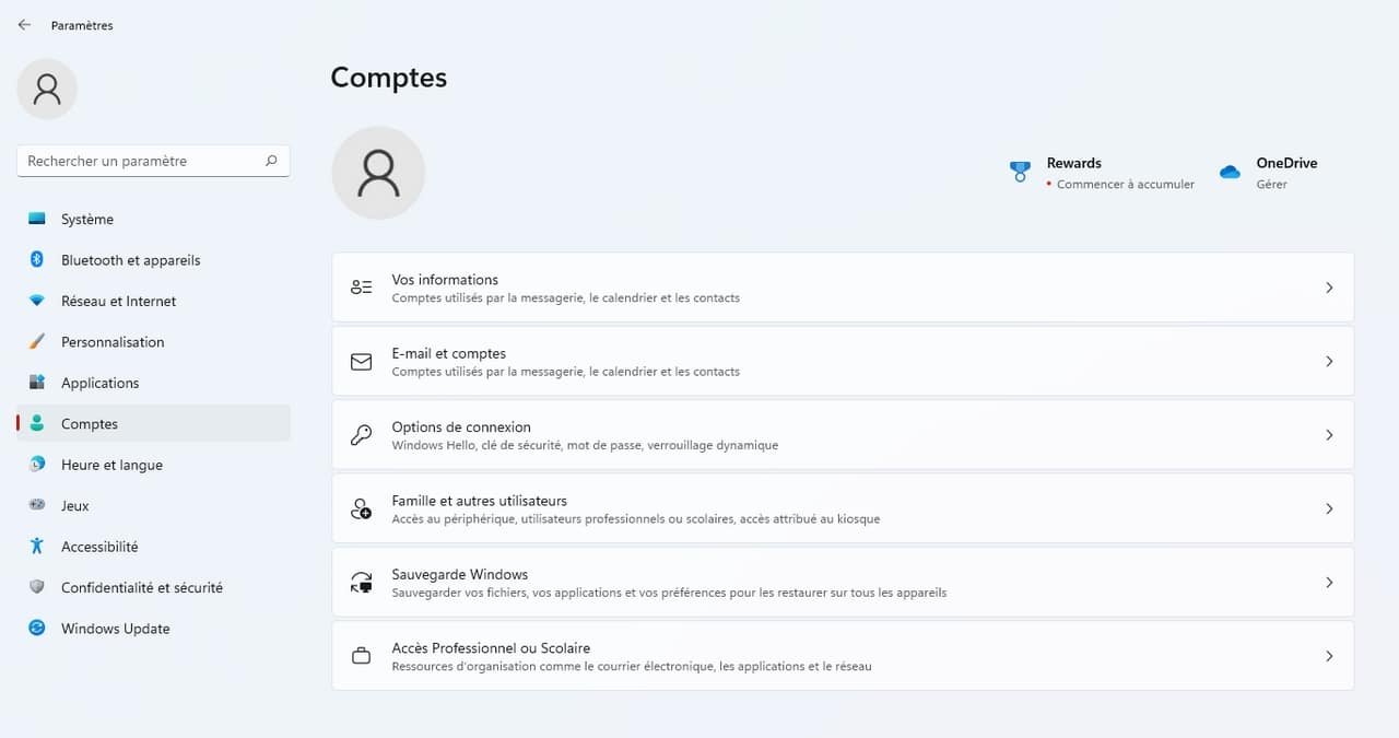 windows-11-les-parametres-menu-comptes-2 Windows - Présentation des Paramètres