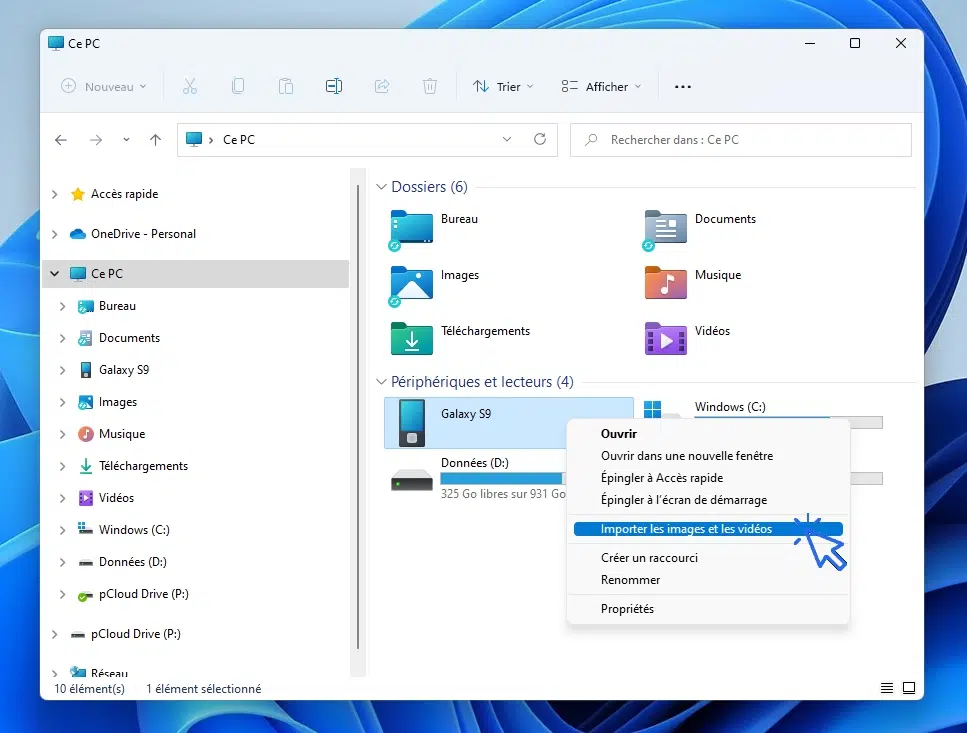 Transférer les contacts entre 2 téléphones