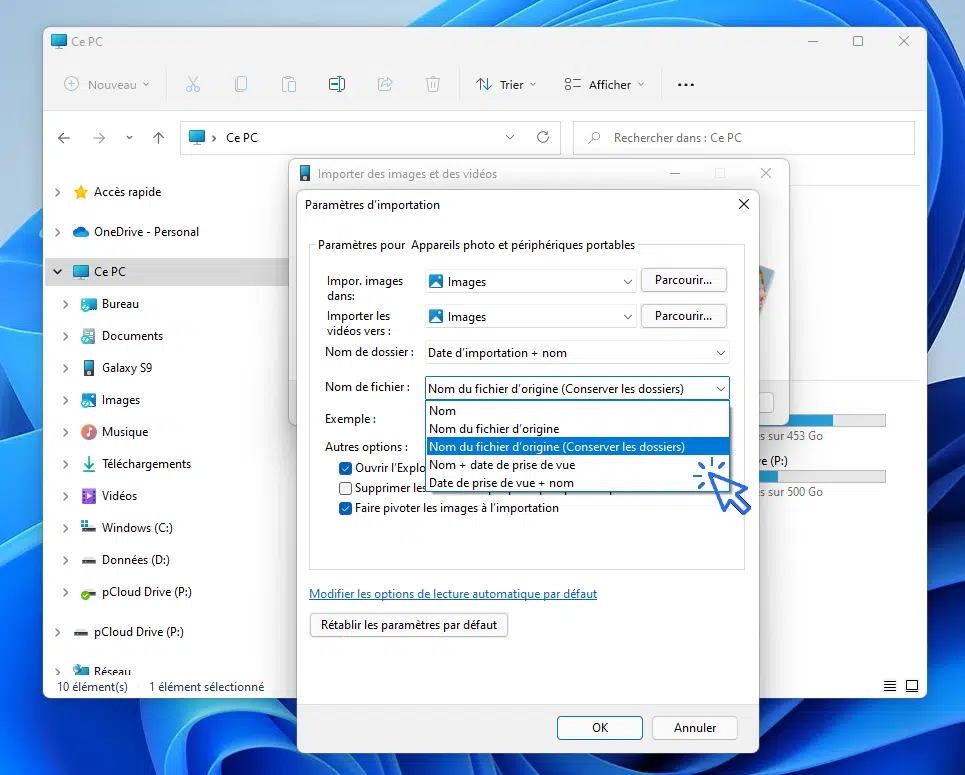 Transférer les contacts entre 2 téléphones