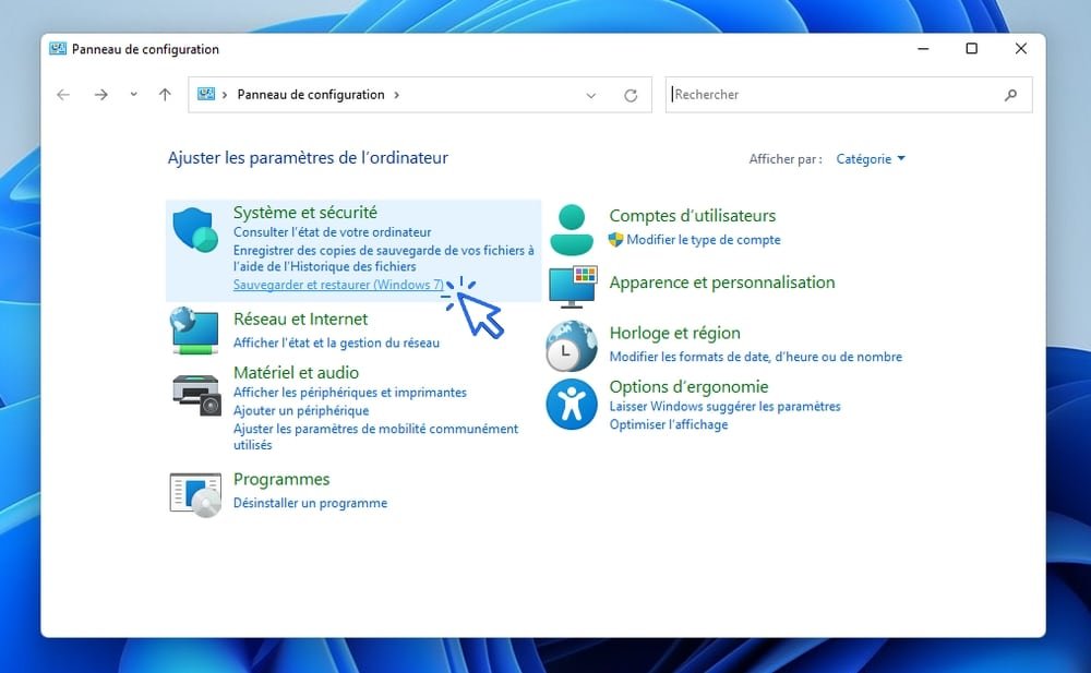 wnidows-11-faire-une-sauvegarde Windows - Les sauvegardes automatiques