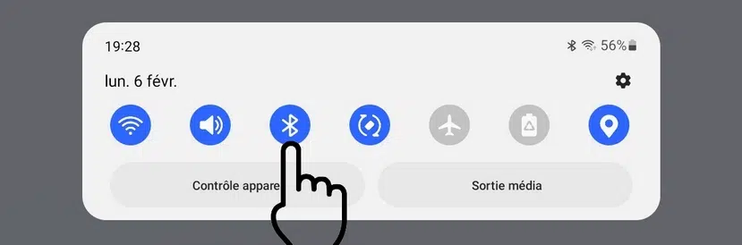 Connecter un casque ou une enceinte en Bluetooth sur Android