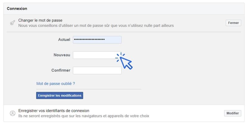 changer-mot-de-passe-facebook-sur-pc-3 Comment changer le mot de passe de Facebook sur ordinateur