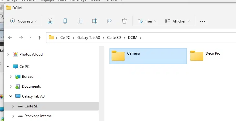déplacer photos sur carte SD Comment déplacer photos mémoire interne sur une carte micro SD