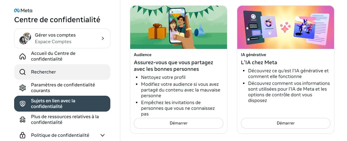 desactiver-collecte-donnees-ia-facebook (1) Epingler les applications importantes en bas de l'écran de son smartphone