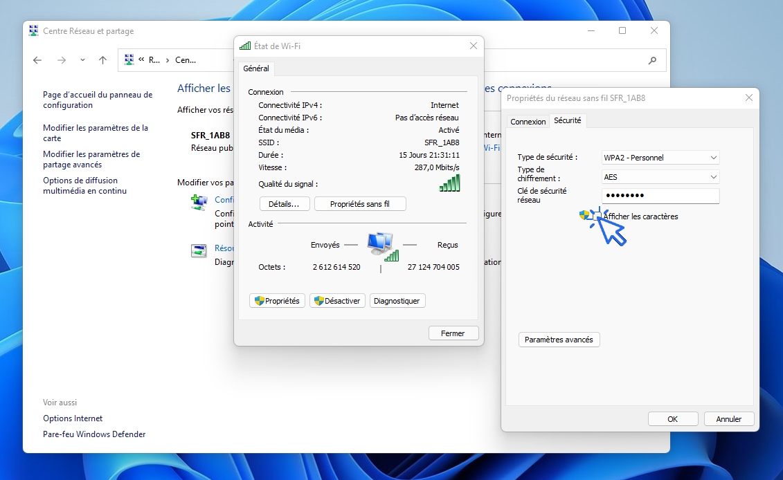 faire le ménage sur sa tablette - les icônes permantes Comment retrouver le code de connexion au réseau wifi ? Tutos PC