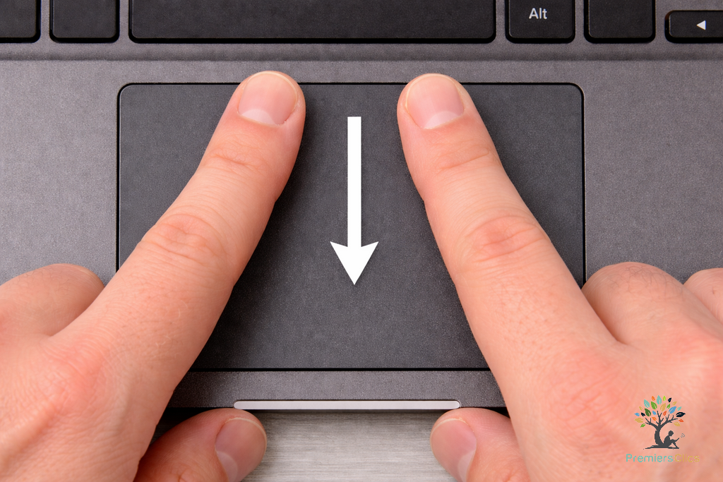 Comment faire défiler une page sur internet avec le pavé tactile de mon PC - Cours d'informatique gratuits en ligne