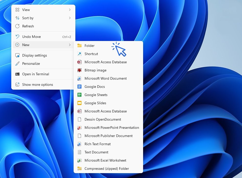 How create a folder in Windows - Windows Course Windows course - How to create a folder