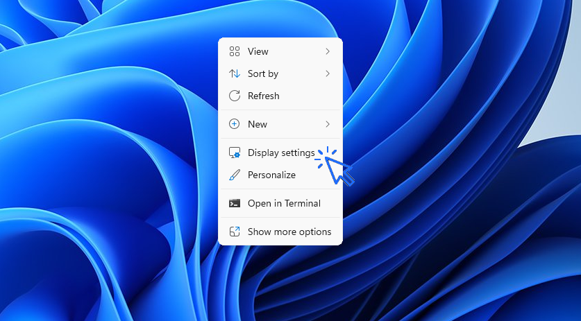 increase PC screen size
