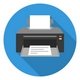 Printer, Printer icon. Flat design, vector illustration, vector. Tricks and tips for mobiles and tablets - Android basices for beginners and seniors