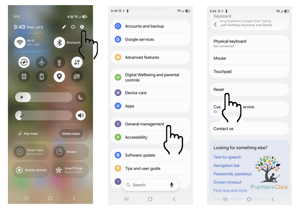 Reset Phone - Complete guide to reset your android or iphone - Premiers Clics Tutorials Reset Phone : complete guide for android and iphone.