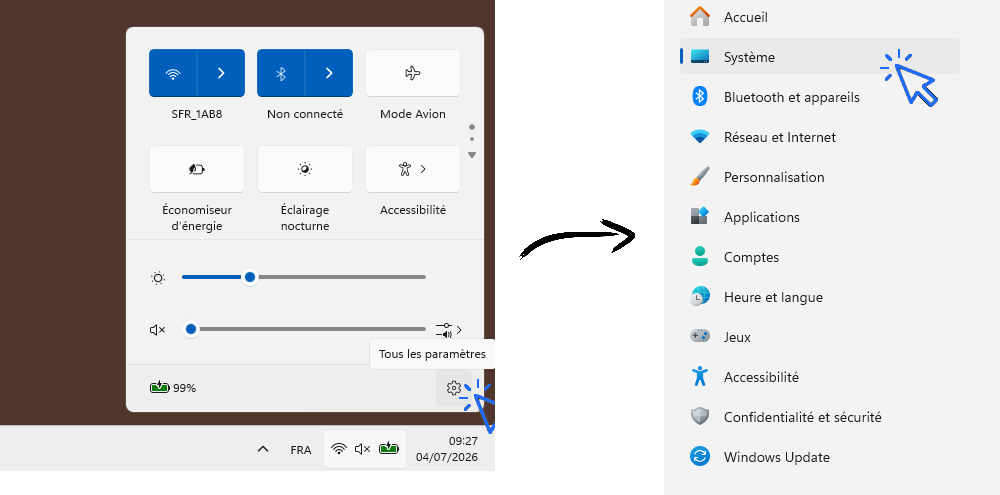 comment effacer un pc windows - reinitialisation de windows Tuto pour réinitialiser un PC Windows facilement. Etape 1.