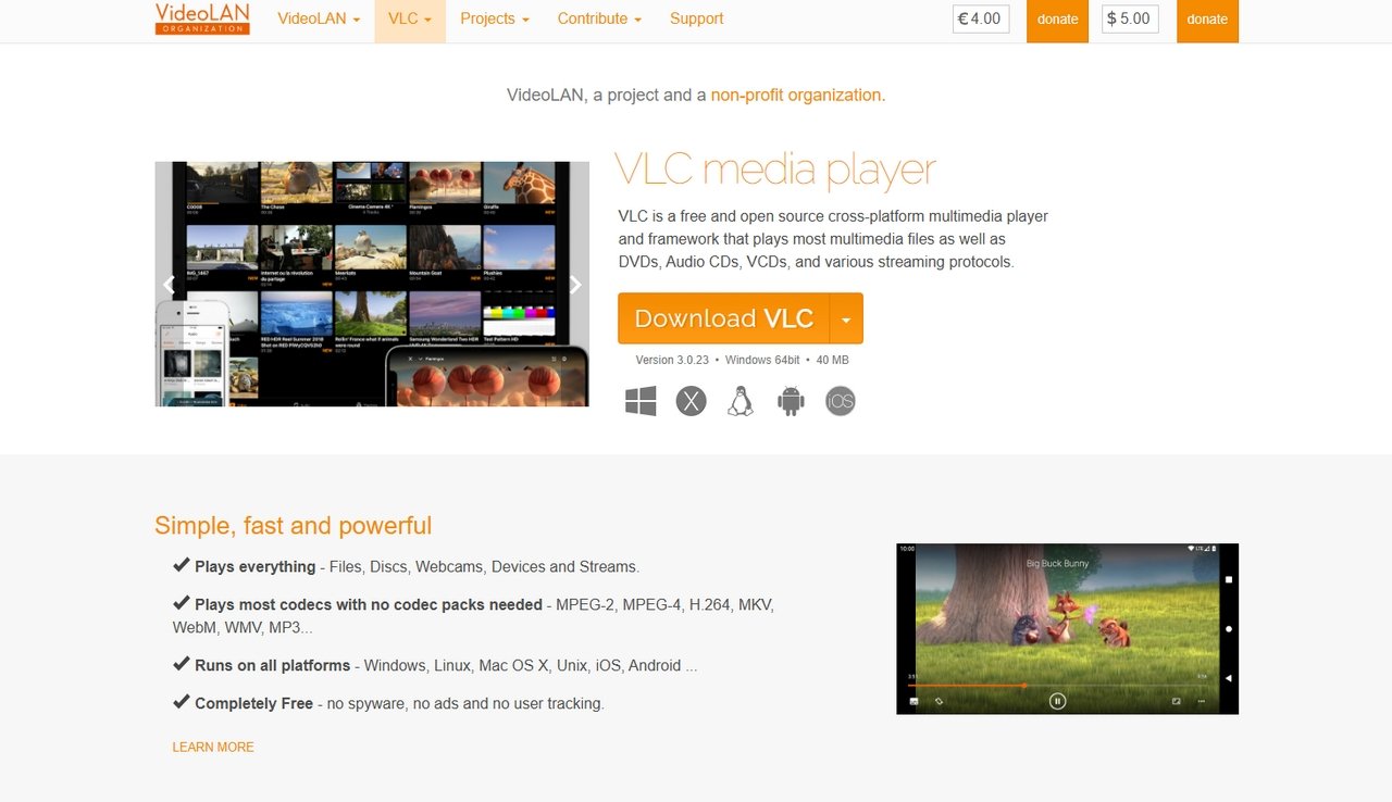 download VLC - VLC overview - Top 10 apps to have on a Windows PC