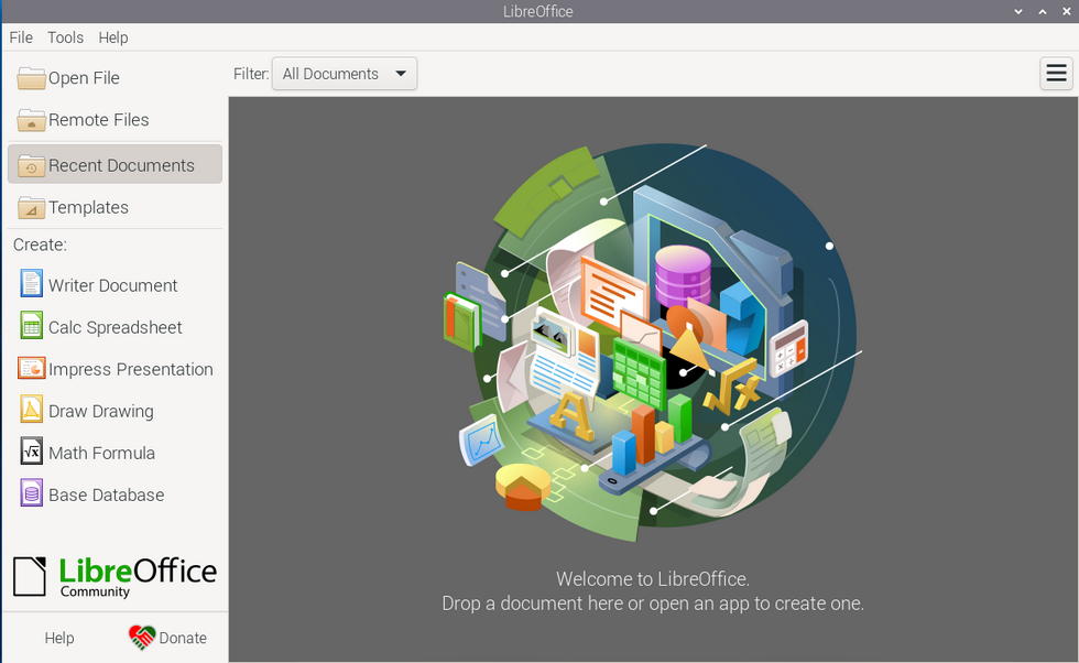 libreoffice overview - credits LibreOffice - The 10 Windows Apps to have